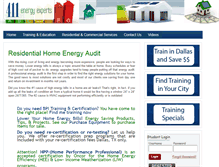 Tablet Screenshot of 411energyexperts.com